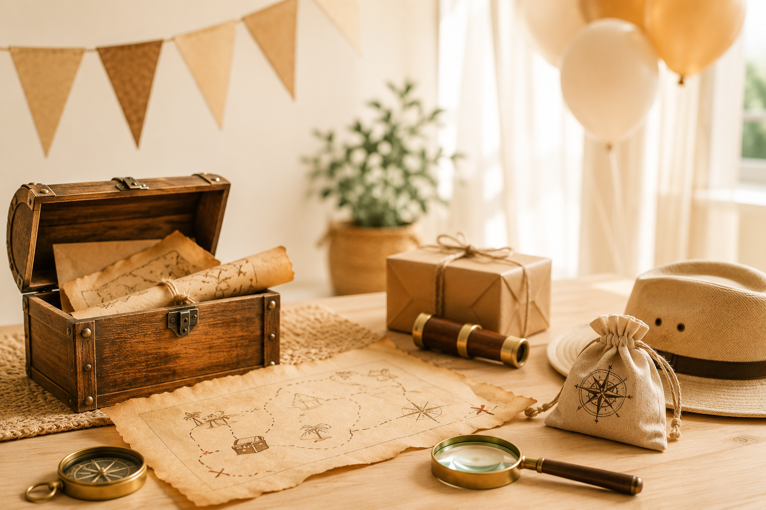 Organiser une chasse au trésor d’anniversaire facilement